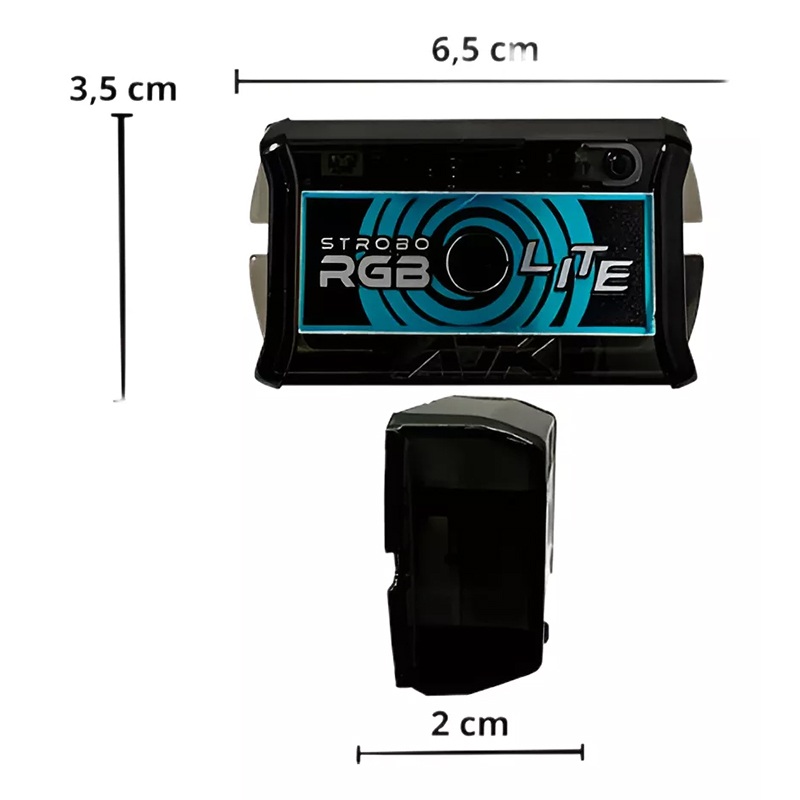 KIT AJK LITE NEW STROBO RGB + 2 LED 3W