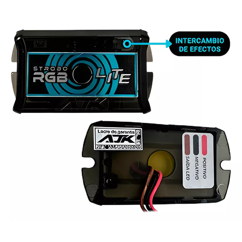 KIT AJK LITE NEW STROBO RGB + 2 LED 3W