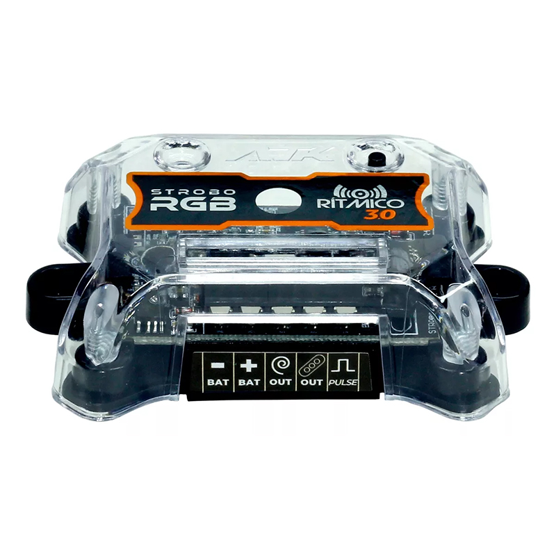 KIT AJK RITHYM STROBO RGB + 2 LED 6W + CONTROL