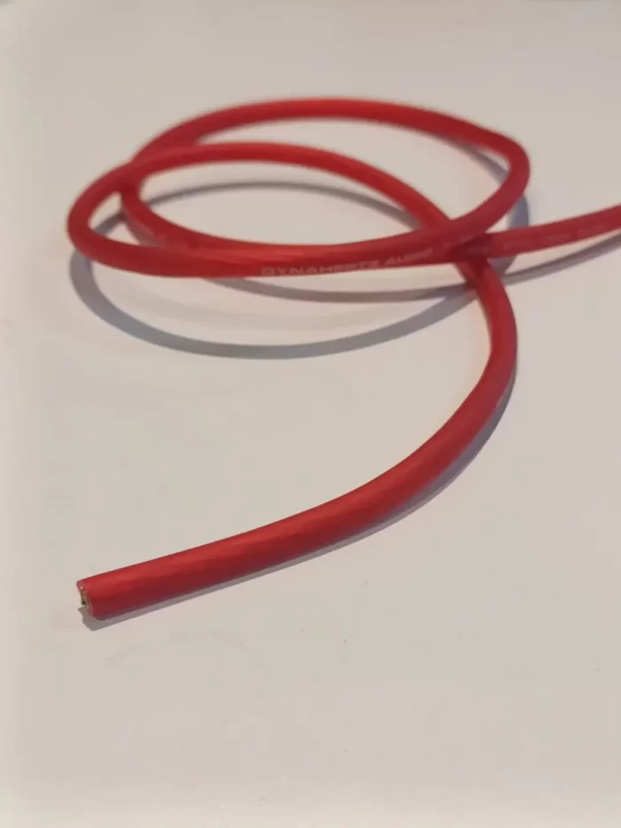 Cable Dynahertz 8 Gauge Color Rojo X Metro