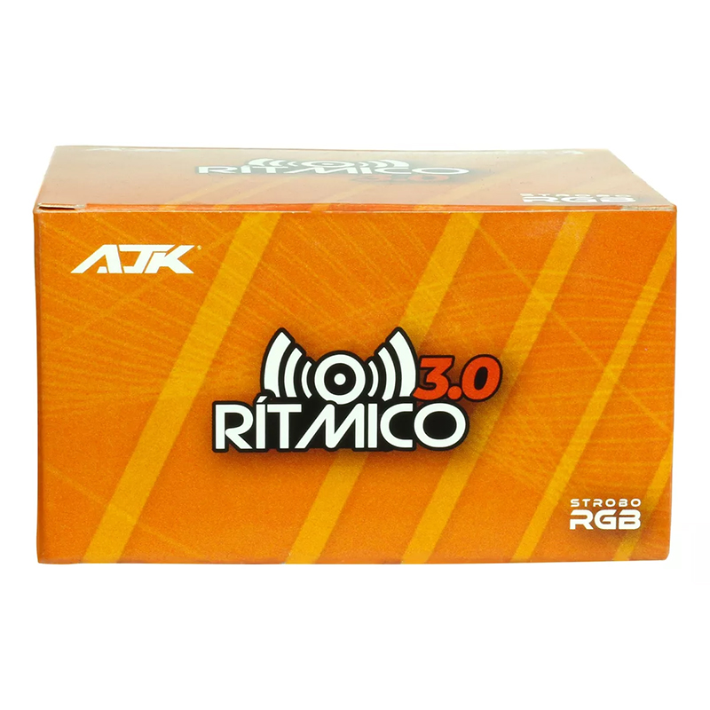 KIT AJK RITHYM STROBO RGB + 2 LED 6W + CONTROL