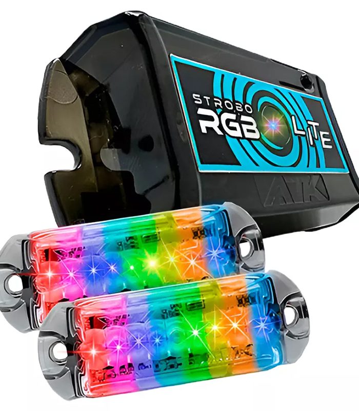 KIT AJK LITE NEW STROBO RGB + 2 LED 3W