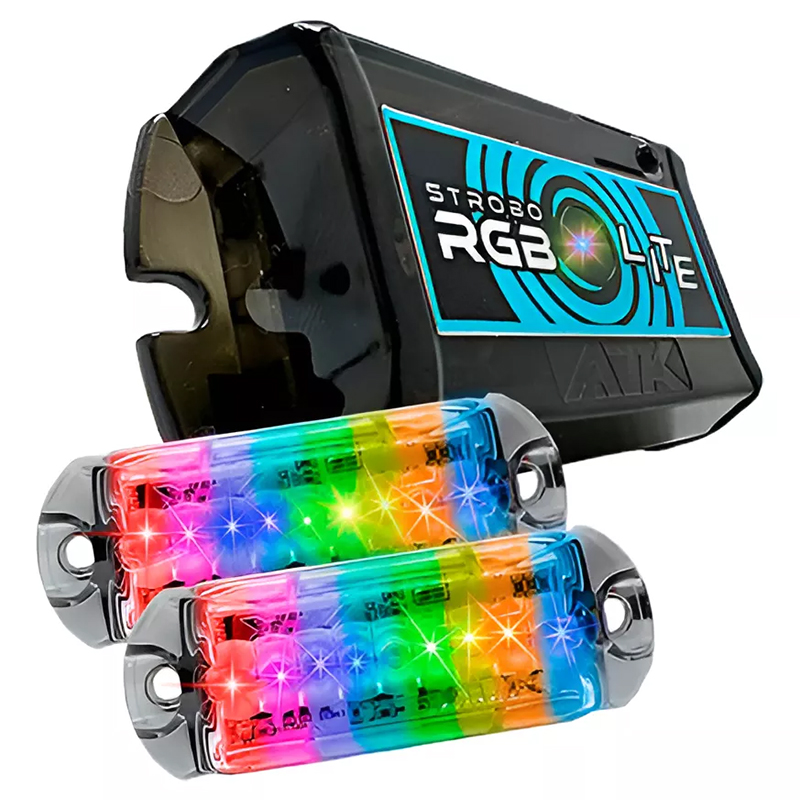 KIT AJK LITE NEW STROBO RGB + 2 LED 3W