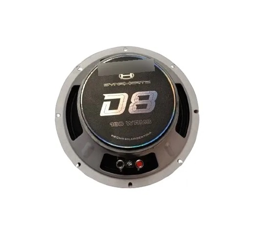 Medio Dynahertz D8 8 Pulgadas 180WRMS Bala Plateada – imagen 4