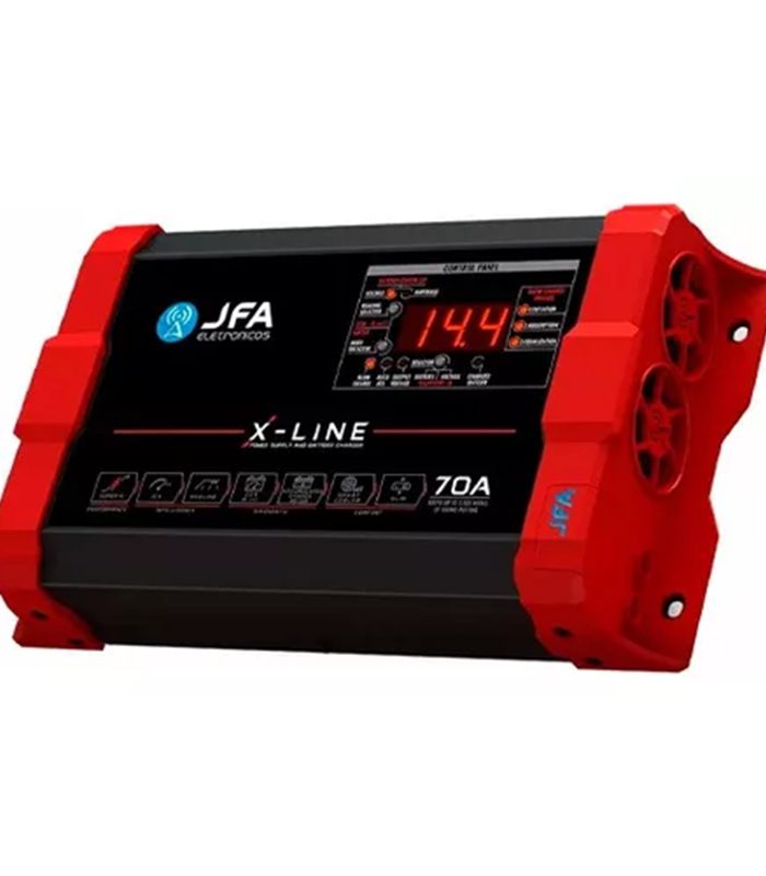 FUENTE CARGADOR DE BATERIA JFA XLINE 70 AMP