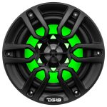 PARLANTES MARINOS DS18 NXL-6/BK 6 PULGADAS RGB 100RMS NEGROS JUEGO