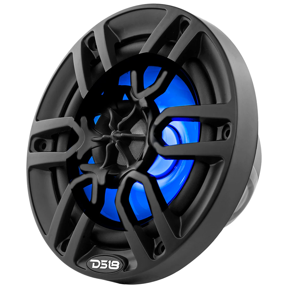 PARLANTES MARINOS DS18 NXL-6 6 PULGADAS RGB 100RMS NEGROS JUEGO – imagen 4