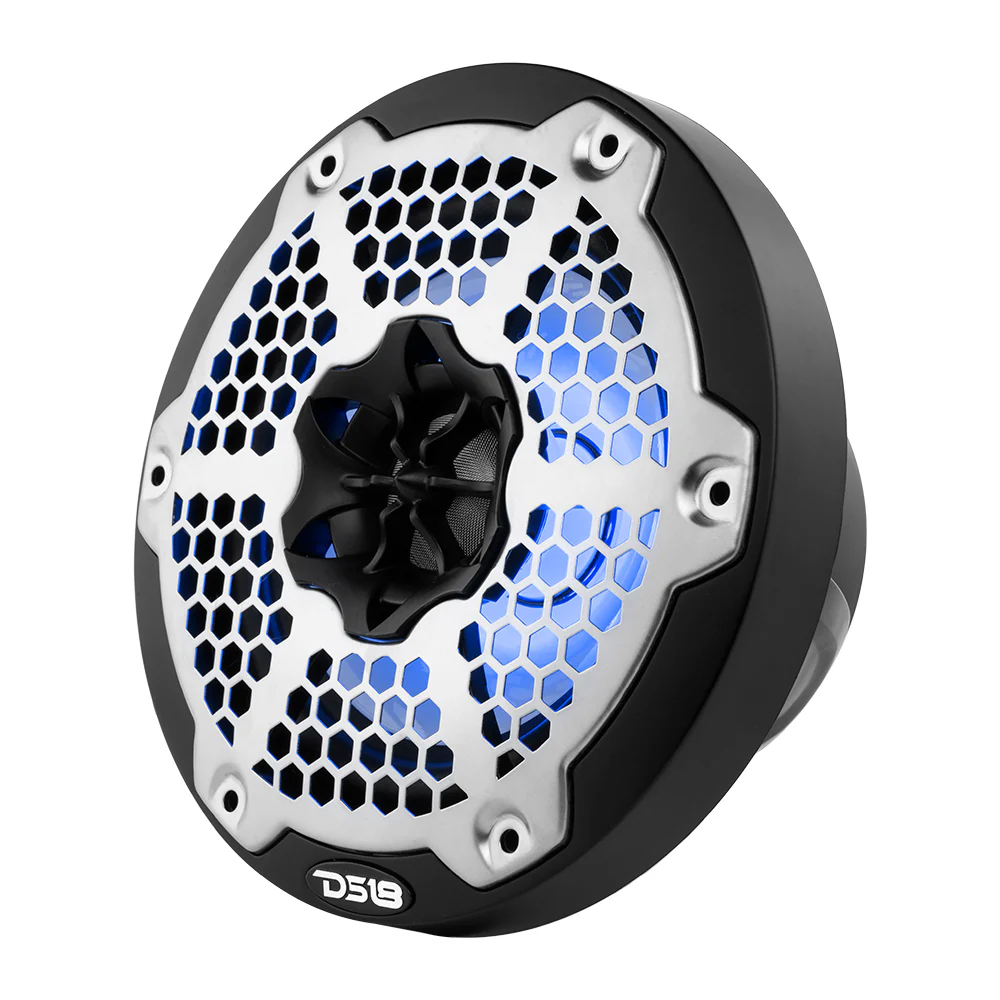 PARLANTES MARINOS DS18 NXL-6M/BK JUEGO 6 PULGADAS RGB 100RMS 4OHMS NEGRO – imagen 2
