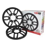 REJAS PARA MEDIOS DS18 PRO-GRILL8/BK 6 PULGADAS NEGRO X PAR