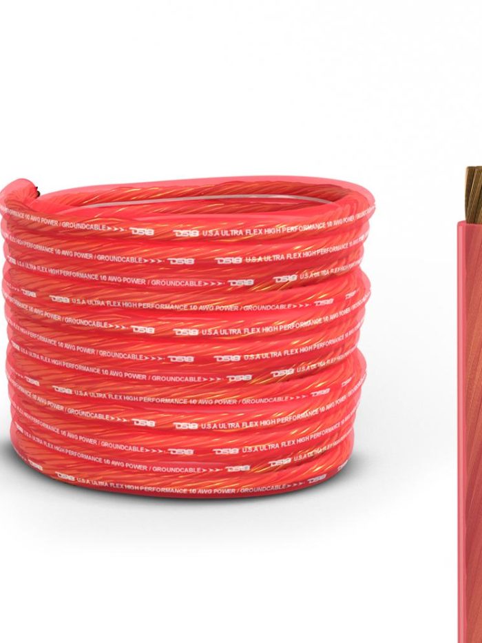 CABLE DS18 0GA ROJO X METRO