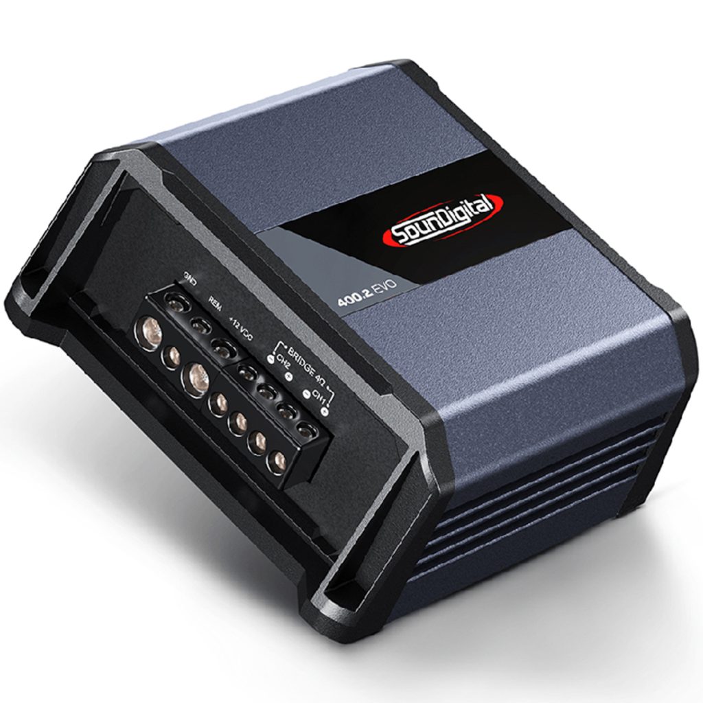 AMPLIFICADOR SOUNDIGITAL 400.2 EVO 4.0 4 OHM