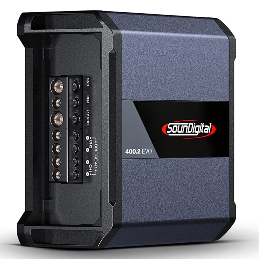 AMPLIFICADOR SOUNDIGITAL 400.2 EVO 4.0 4 OHM