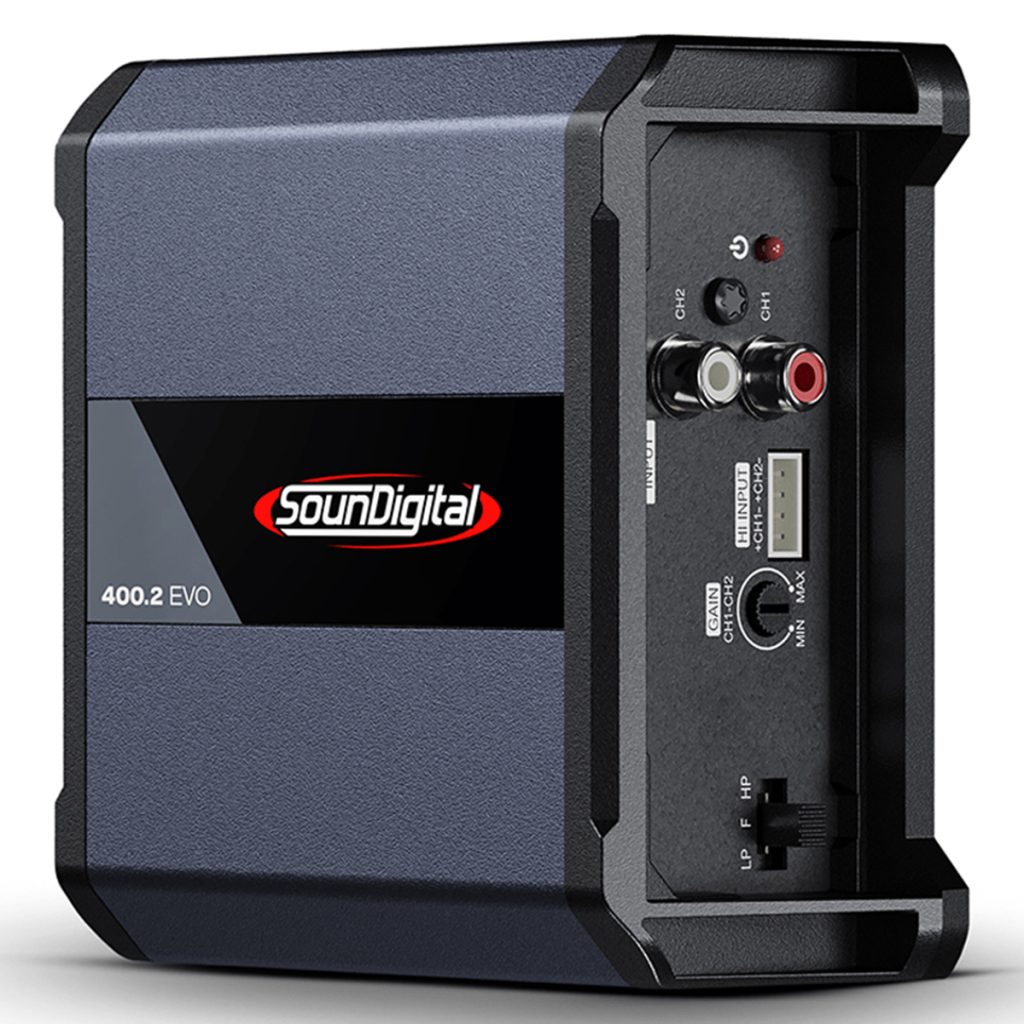 AMPLIFICADOR SOUNDIGITAL 400.2 EVO 4.0 4 OHM