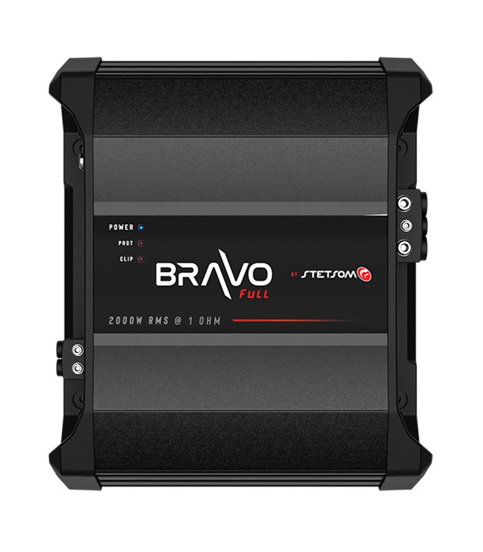 AMPLIFICADOR STETSOM BRAVO 2000.1 1CH 2000RMS 1OHMS