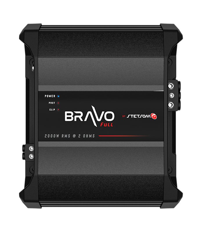 AMPLIFICADOR STETSOM BRAVO 2000.2 1CH 2000RMS 2OHMS