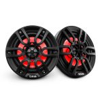 PARLANTES MARINOS DS18 NXL-6/BK 6 PULGADAS RGB 100RMS NEGROS JUEGO