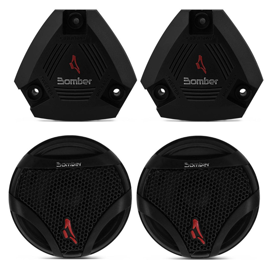 KIT COMPONENTES BOMBER TWO WAY 6,5″ 100W 4OHMS – imagen 5