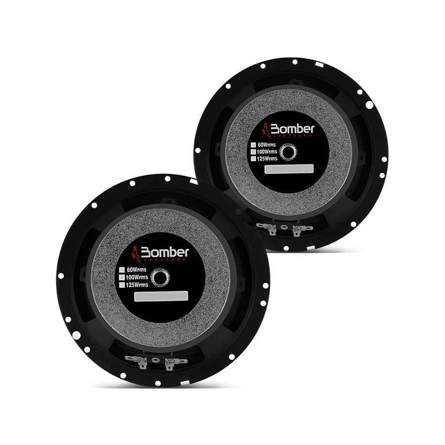 KIT COMPONENTES BOMBER TWO WAY 6,5″ 100W 4OHMS – imagen 4