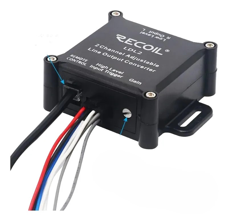 Adaptador Impedancia RECOIL LDL2 2CH con regulador