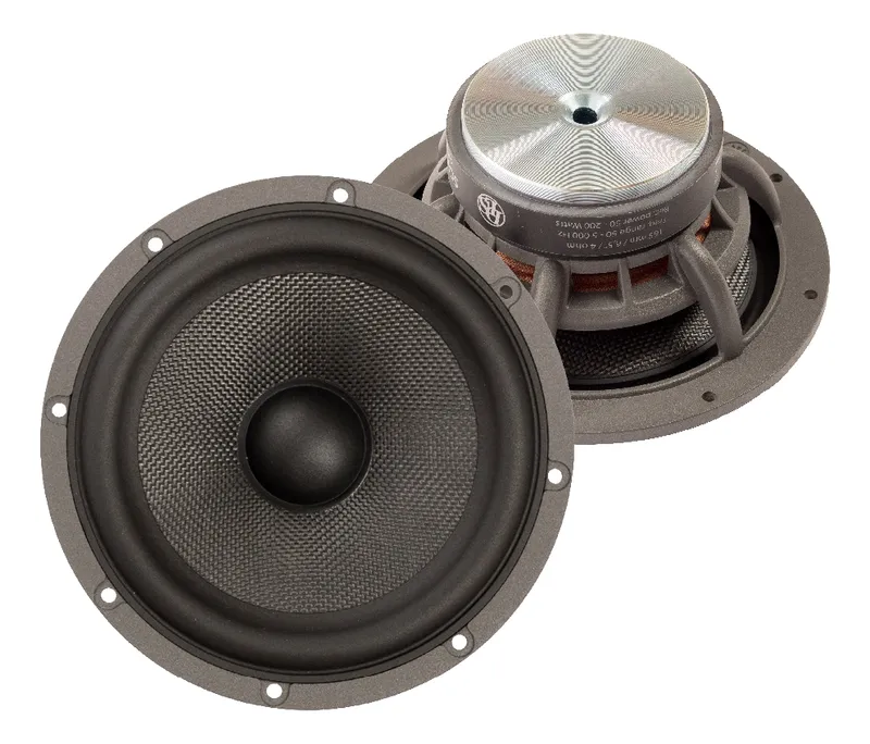 PARLANTE MEDIO WOOFER DLS SCAND-165 6" 200RMS X PAR