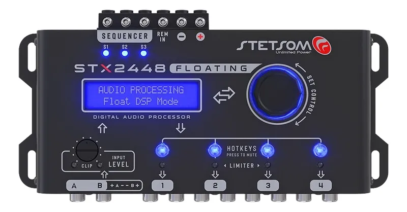 PROCESADOR STETSOM STX2448 FLOATING 4 CANALES PRO