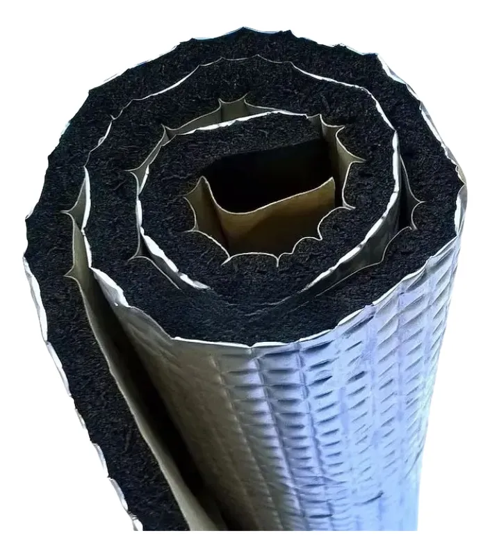 PLACA INSONORIZANTE BRUDER CL-01 ALUMINIO + GOMA ESPUMA 6MM