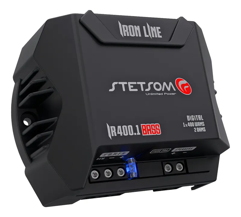 AMPLIFICADOR STETSOM IRON BASS IR400.1 400RMS