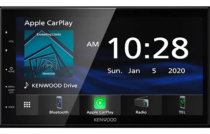ESTEREO KENWOOD DMX5020S 2 DIN BT CARPLAY INALAMBRICO
