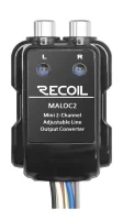 ADAPTADOR IMPEDANCIA RECOIL MALOC2 2CH CON REMOTO
