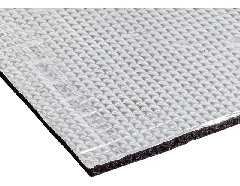 PLACA INSONORIZANTE BRUDER CL-01 ALUMINIO + GOMA ESPUMA 6MM