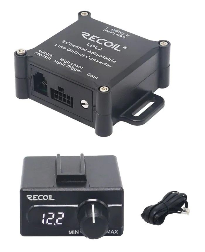 Adaptador Impedancia RECOIL LDL2 2CH con regulador