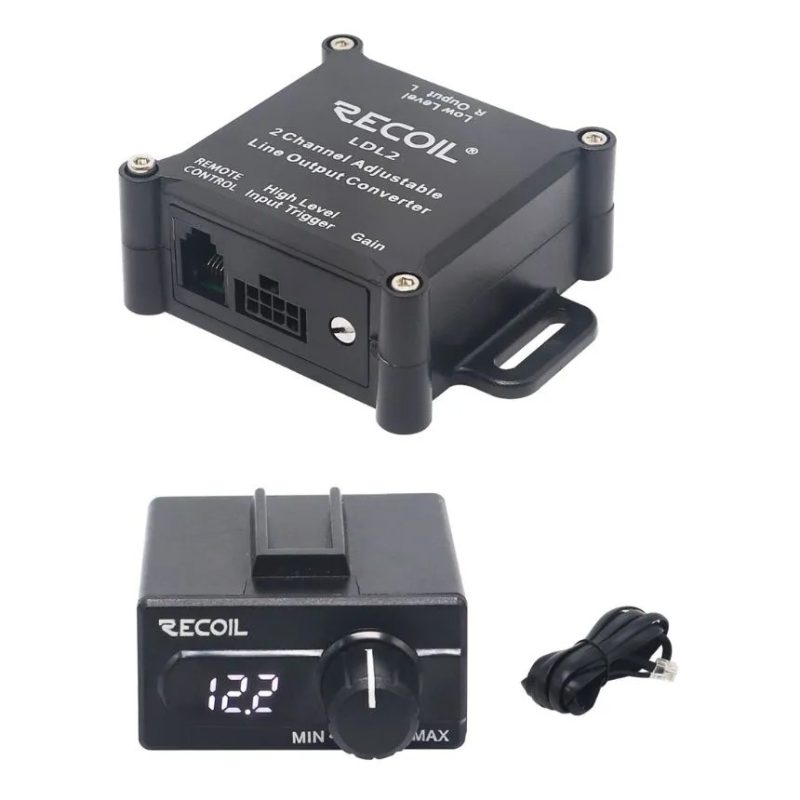 Adaptador Impedancia RECOIL LDL2 2CH con regulador