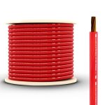 CABLE DS18 4GA ROJO X METRO