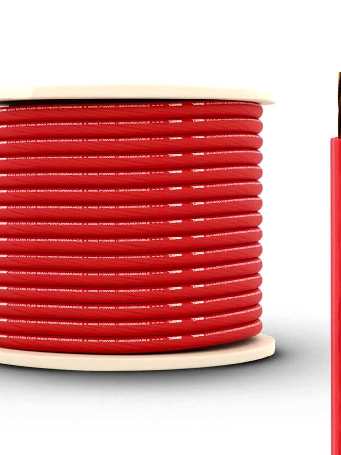 CABLE DS18 4GA ROJO X METRO