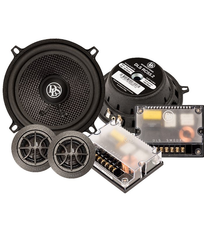 COMPONENTE DLS RCS-5.2 5 PULGADAS 50RMS TWEETER NEODIMIO