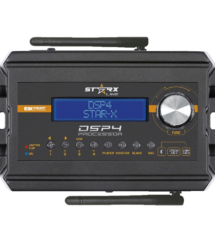 EXPERT DSP 4 - STAR X PROCESADOR BT STREAMING