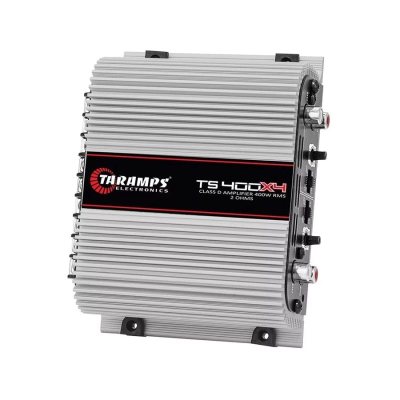 AMPLIFICADOR TARAMPS TS400X4 4 CANALES CON ENTRADA ALTA