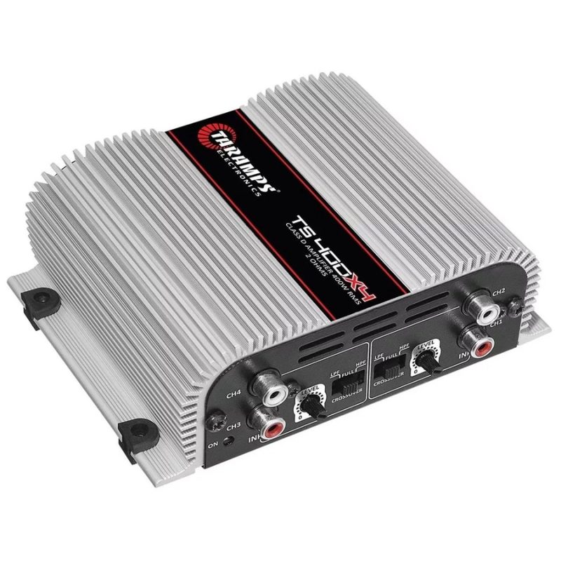 AMPLIFICADOR TARAMPS TS400X4 4 CANALES CON ENTRADA ALTA