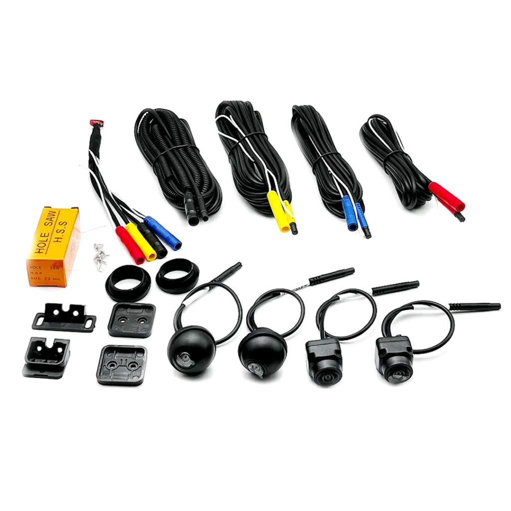 SISTEMA DE 4 CAMARAS GUARDTEX GPC-360P 360° HD PAL – imagen 3