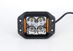 Faro Auxiliar Cuadrado Iron Led Dj5900jeep Embutir 3 20w
