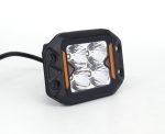 Faro Auxiliar Cuadrado Iron Led Dj5900jeep Embutir 3 20w