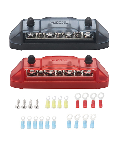 Bloque Distribuidor Recoil Bbs43-p 4 Pernos X Par