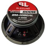 PARLANTE MEDIO BLAULINE BM-1080AL 10" CAMPANA DE ALUMINIO 400RMS