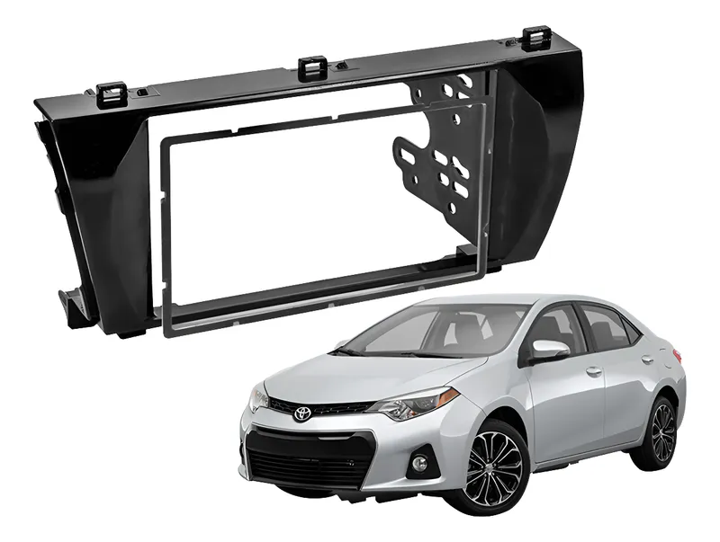 MARCO ADAPTADOR PERMAK COROLLA 2014 / 2016 COLOR NEGRO – imagen 1