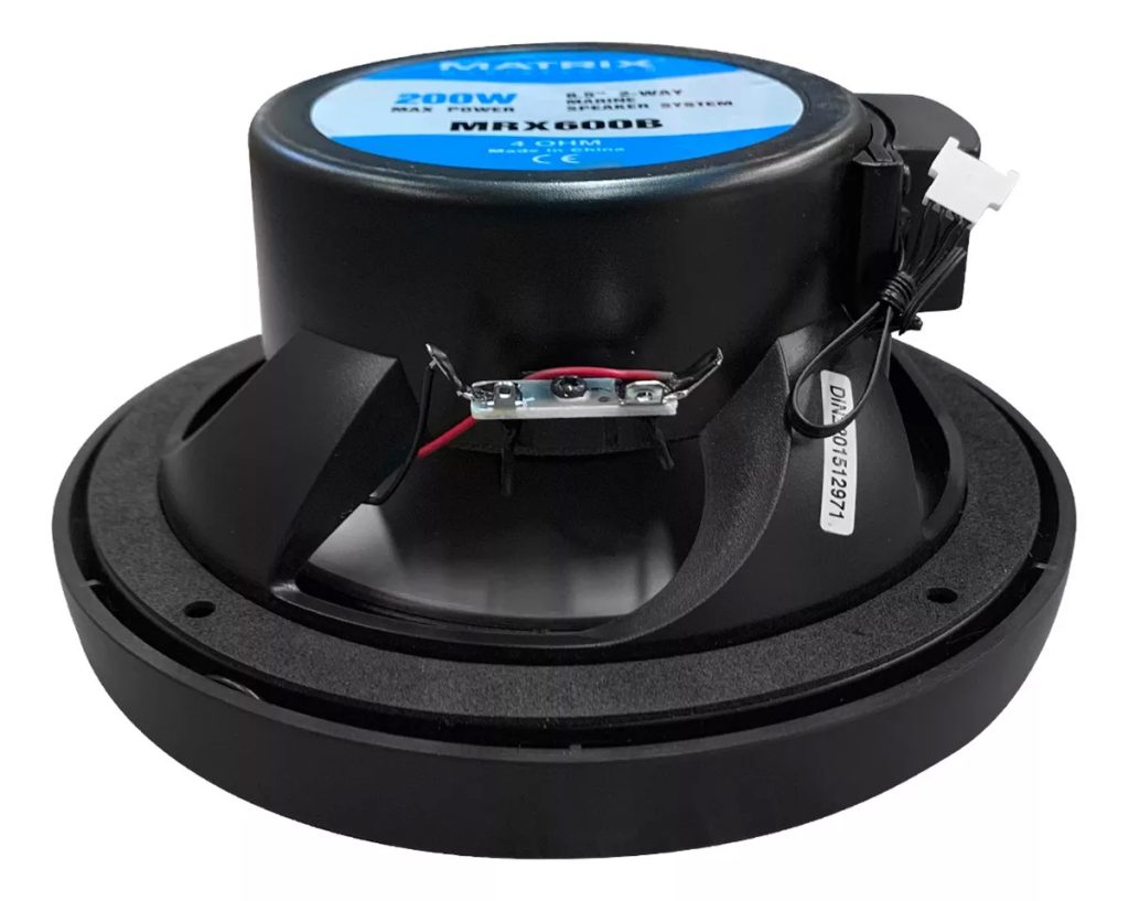 PARLANTES MATRIX MRX600B MARINOS 6.5″ 2V  RGB 200W NEGROS