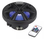 PARLANTES MATRIX MRX600B MARINOS 6.5" 2V RGB 200W NEGROS