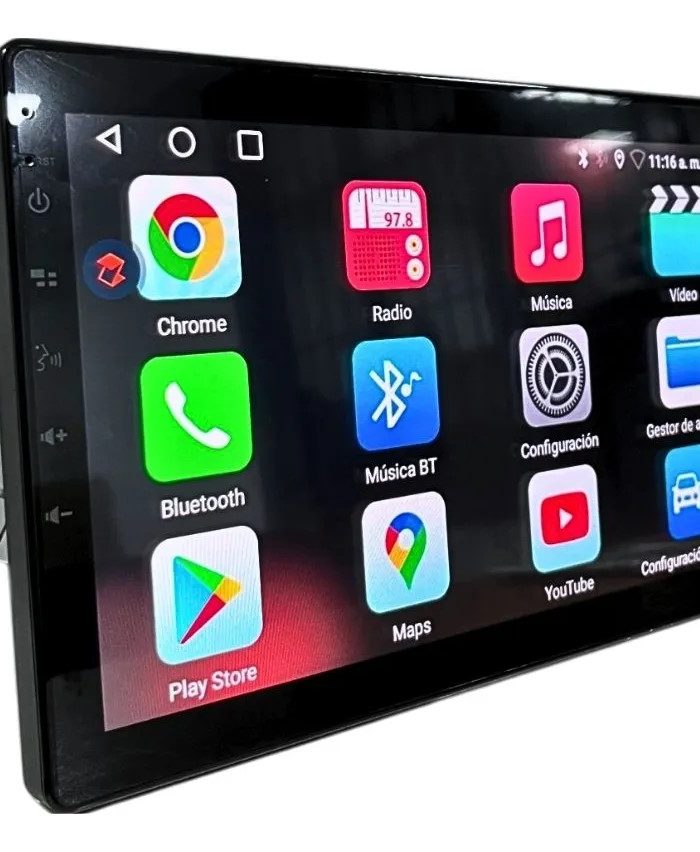 ESTEREO MAVERICK MAV-2600 1 DIN PANT. 10" CARPLAY