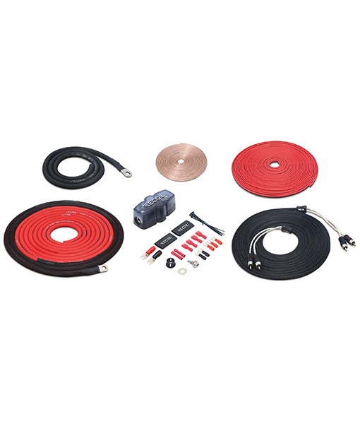 Kit De Cables Recoil Pck8 8ga Ofc 100% Cobre
