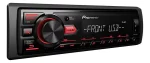 Estereo Pioneer Mvh-85ub 50w X 4 Usb Aux Rca Radio Color Negro