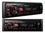 Estereo Pioneer Mvh-85ub 50w X 4 Usb Aux Rca Radio Color Negro
